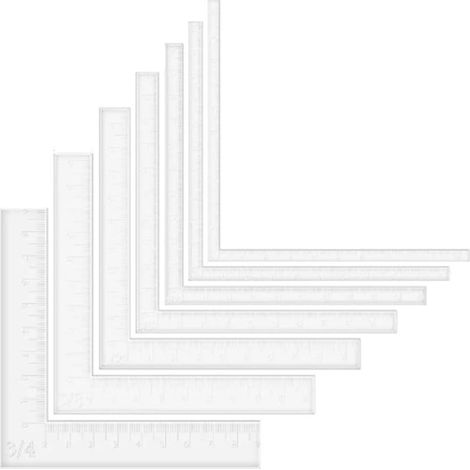 Lot de 7 coins cartes en papier, outils positionnement (1/5)