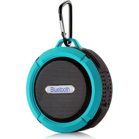 Altavoz Bluetooth Impermeable - 3 W - Para Ducha Baño Bicicleta Exterior - Con Ventosa y Gancho Metálico - 8 H de Autonomía (1/5)