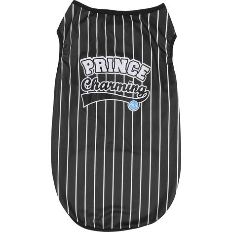 Gilet Pour Chien Rayures Verticales Protection Solaire Polyester Respirant Usage Quotidien Noir Xl (1/5)