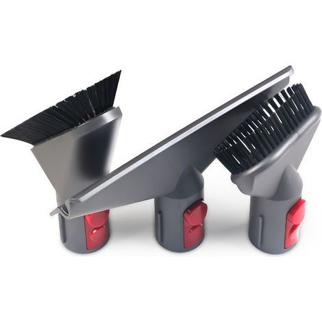Adecuado para aspiradoras Dyson, cabezal de cepillo suave V7V8V10V11V12V15, juego de 3 piezas