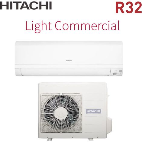 hitachi aire acondicionado inverter serie light comercial 21000 btu rak-60ppd r-32 wi-fi opcional clase a++/a++