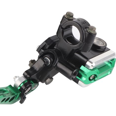 2 Stück Bremszylinderhebel, präzisionsgefertigt, farbecht, Bremspumpe, passend für 22-mm-Motorradlenker (1/5)