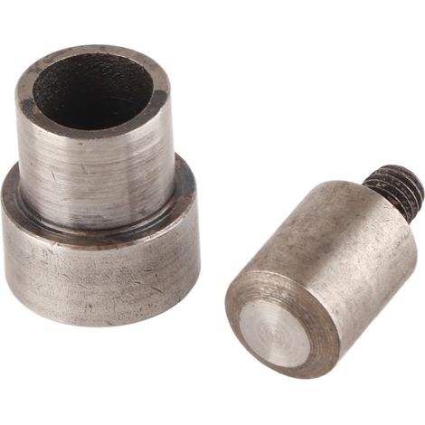 2 pièces 1,5‑16 mm 45 Moule de poinçonnage en acier Poinçonneur à trous creux Outil de poinçonnage pour ceinture en cuir (14 mm) (1/5)