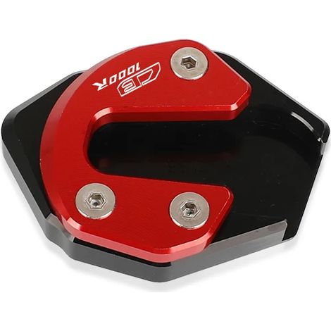 (CB1000R ROUGE) Compatible avec HONDA CB1000R CB 1000R 2018 2019 2020 2021 2022 2023 - Béquille latérale CNC - Extension de béquille - Plaque de support maxpower (1/4)