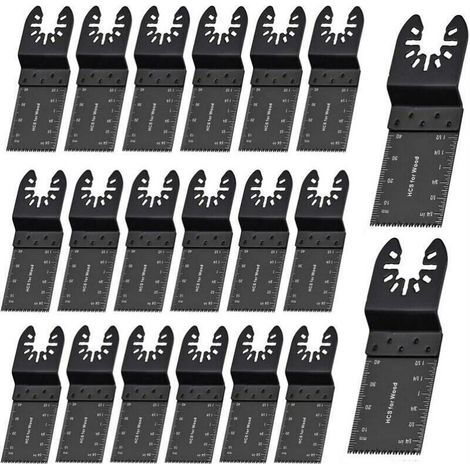 Universelles oszillierendes Sägeblatt für Metall und Holz – 20 Stück – 35 mm – Schnellwechsel-Multifunktionswerkzeug für DeWalt, Craftsman, Bosch, Dremel, FEIN, Ridgid, TCH, Makita (1/5)