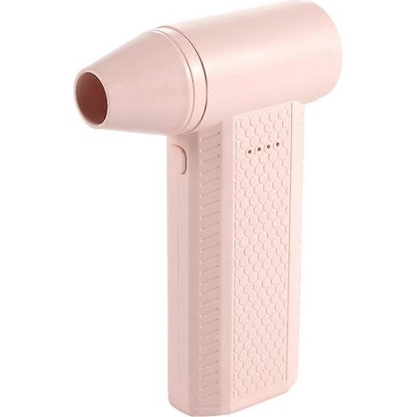 Mini ventilateur turbo portable rose (1/5)
