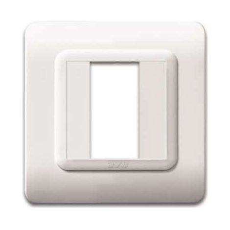 Placca Tecnnopolimero 44 Bianco Ral9010 1M (Ave Cod. 44P31B)