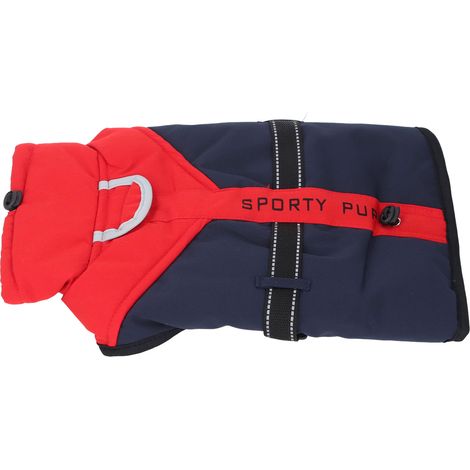 Manteau chaud pour chien, imperméable, taille ajustable, avec bandes réfléchissantes pour plus de sécurité, gilet d'hiver pour chien, taille XL (1/5)