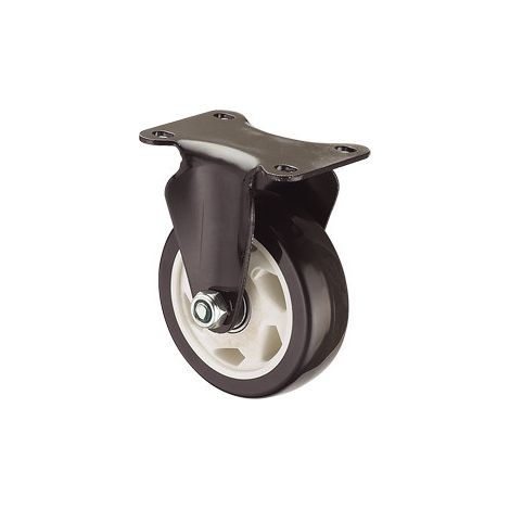 Rueda Fija de PVC de 100 mm ref.RUE-020-4F