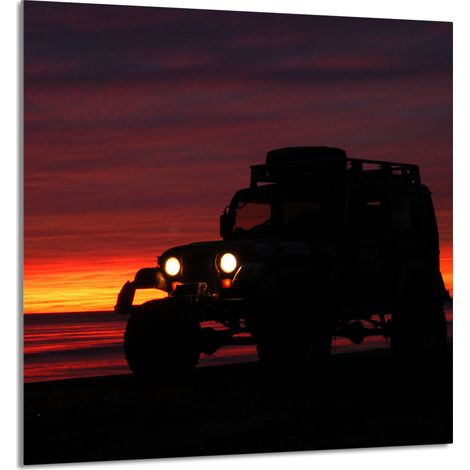 GLASPLATTE FÜR KÜCHE 60x65 Auto (1/5)