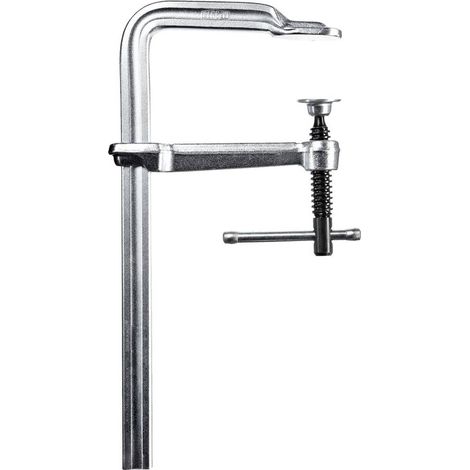 Bessey – Presse d'établi GS16K – Envergure max. 160 mm – Mesures d'empattement 80 mm – Valet trempé pour serrage élastique