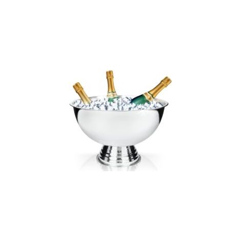 Seau à champagne en acier inoxydable 40 cm  - Crezuo