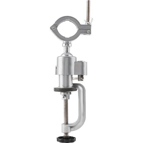 Support de perceuse électrique en alliage d'aluminium, étau à pince pour établi, support de meuleuse, accessoire de fixation pour perçage. (1/5)