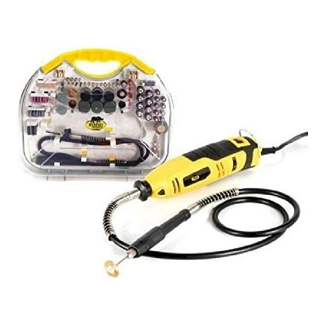 Mini outil multifonction 135W – Avec flexible – Accessoires pour ponçage, meulage et découpe – Pour travaux minutieux – Rhino