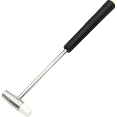 Kleiner Doppelhammer, Werkzeug für Juweliere und Uhrmacher aus Metall und Gummi