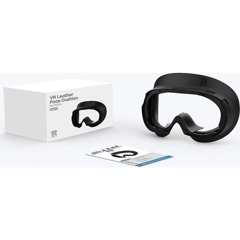 Gesichtsmaske aus Leder für den Pico 4 VR-Helm. Waschbare und schweißabweisende Gesichtsmaske aus Leder. Ersatz-Schutzbezug aus Leder.