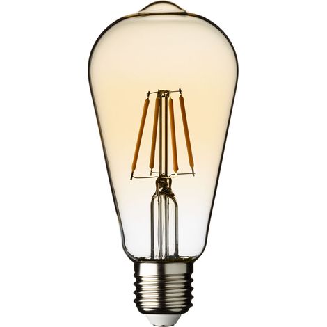 Ampoule E27 ST64 4W 2200K dorée (1/4)