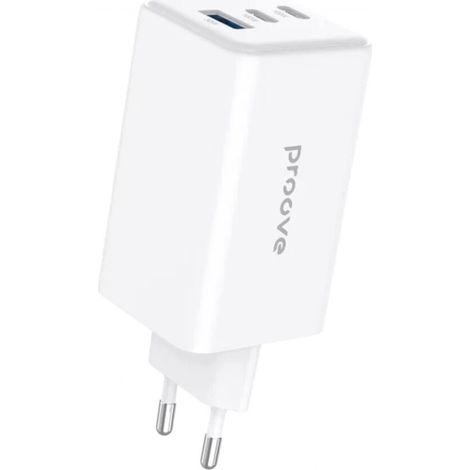 Caricabatterie rapido USB-C GaN Proove Pocket Max da 100 W, colore nero.