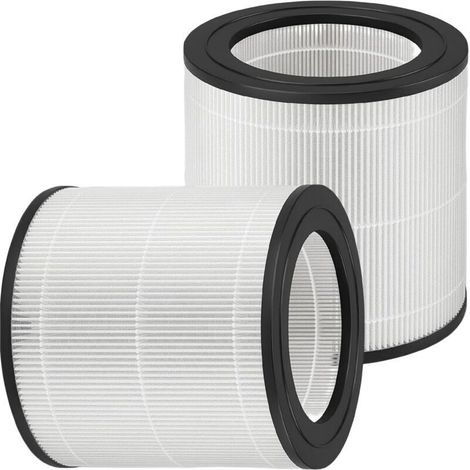 Aplicable FY0611 - Paquete de 2 filtros de repuesto compatibles con Philips Serie 600 AC0650/10 AC0651/10 - Filtro HEPA de repuesto FY0611/30 (1/4)