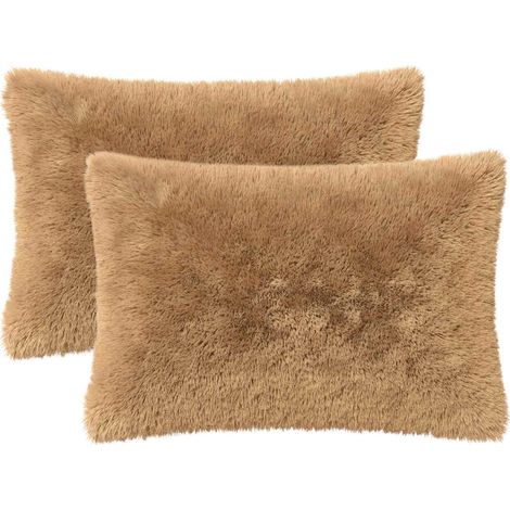 Funda de almohada 2 pcs HEERLEN Topo 50 x 80 cm Fleece PV vidaXL (1/5)