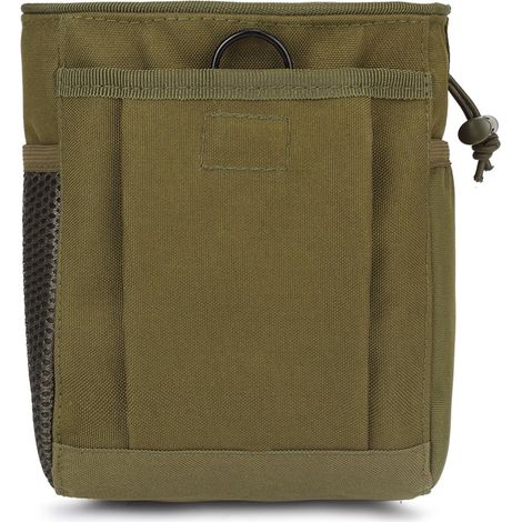 600D nylon climbing waist bag with drawstring for secure storage of tools and equipment (1/5)