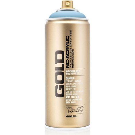 Bombe de peinture - Gold - Acrylique - Denim - CL5210 - 400ml - Montana Cans