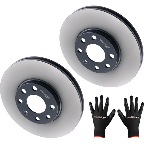 Pair Front Brake Discs Left & Right for Opel Astra G T98 F70 1998-2005 569059 (1/5)