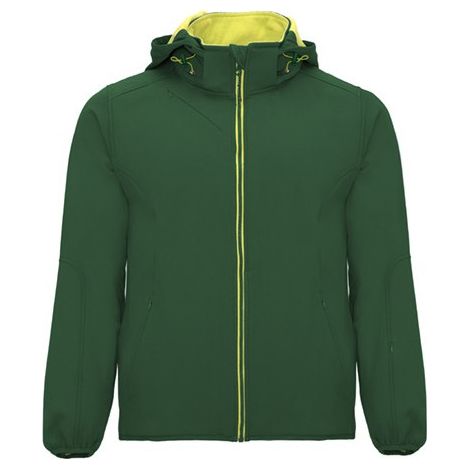 Softshell de 2 capas de corte deportivo con forro micropolar SIBERIA ROLY XL Verde Botella