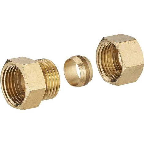 raccord droit bicone f 3/4 - ø16 lien 1 pièce