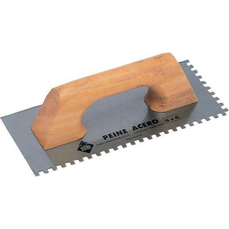 Peigne Acier 28 cm Manche en bois fermé RUBI (1/2)