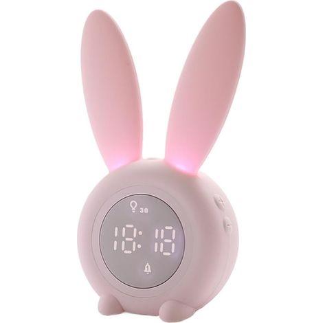réveils de chevet Réveil for enfants, horloges numériques lapin (1/5)