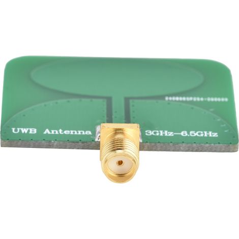 Antenne UWB omnidirectionnelle 3GHz-6.5GHz avec connecteur SMA femelle pour module RF (1/5)