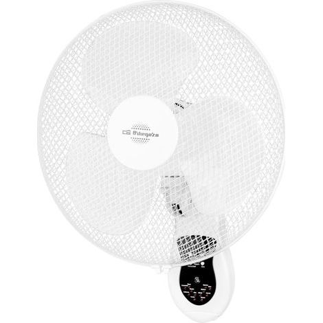 Wall fan, Remote control, 3 speeds, Oscillating head, Timer, Plastic (1/5)
