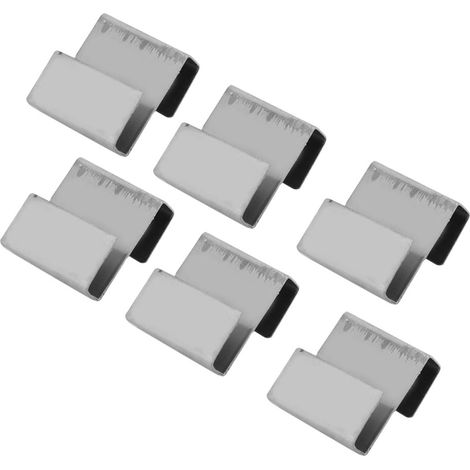 50 clips de fixation en acier inoxydable pour serre, en forme de S, robustes et durables. (1/5)