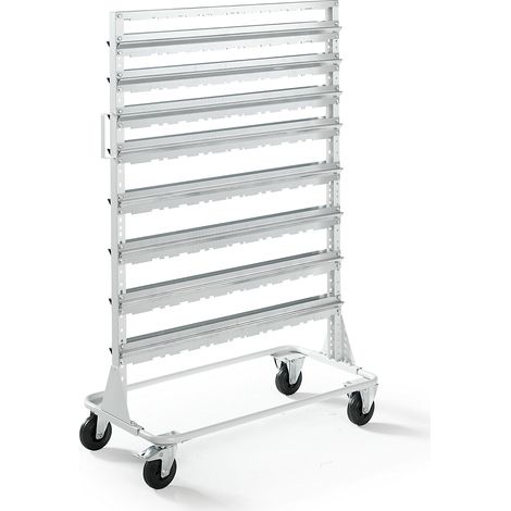 FRANKEL kaiserkraft, Rayonnage mobile hauteur 1588 mm, (1/5)