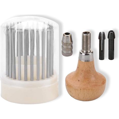 Outil de grain de perle, outils de perçage réglés Graver Beader pour la pierre de diamant plaçant l'outil de bijoux de Graver (1/5)