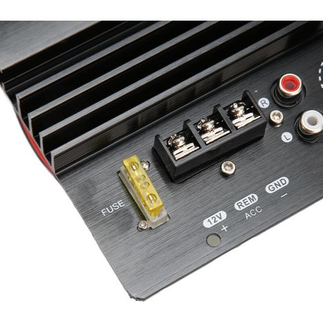 Amplificatore di potenza per autoradio, 12V, 600W, per subwoofer ad alta potenza (1/3)