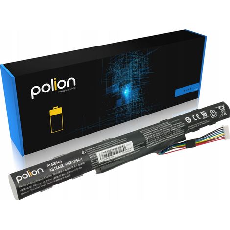 Batteria per laptop ACER AS16A5K Aspire E E15 E5 F5, 2200 mAh
