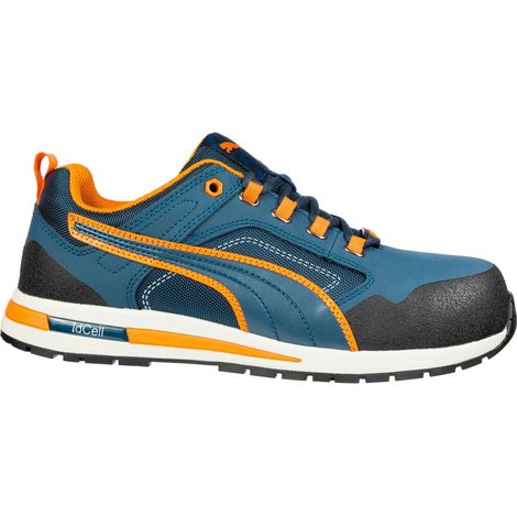 Scarpe antinfortunistiche Puma Crossfit Low 643100 S3 HRO SRC-45 - Giallo - 45