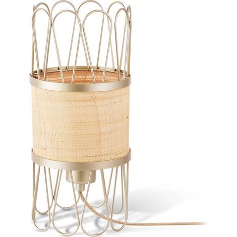 Lampe à poser en rotin - Flore (1/5)