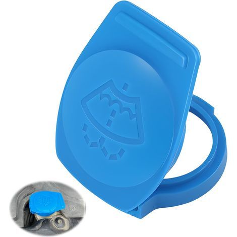 Tappo serbatoio liquido lavavetri 3Q0955455 - Tappo serbatoio liquido lavavetri - Tappo di riempimento PA per serbatoio liquido lavavetri - Compatibile con la maggior parte (1/5)