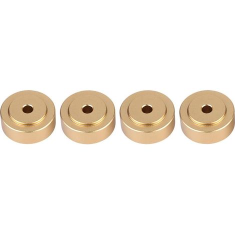 Pieds anti-vibrations en alliage d'aluminium pour haut-parleurs, décodeur d'amplificateur à tubes pour lecteur CD, rehausseurs et patins anti-vibrations pour instruments de musique et équipements audi (1/5)