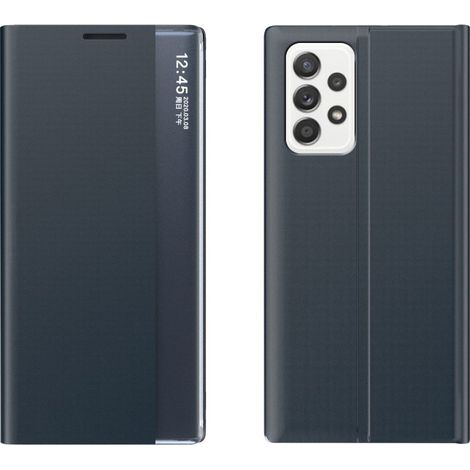 Custodia Side View per Samsung Galaxy A32 5G, blu scuro (1/5)