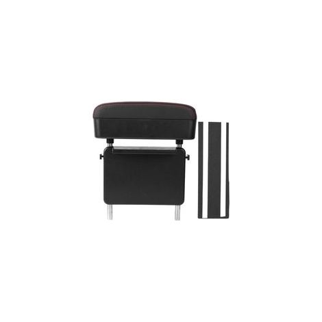 Reposabrazos de almacenamiento multifuncional y ajustable para coche, consola, elegante caja reposabrazos