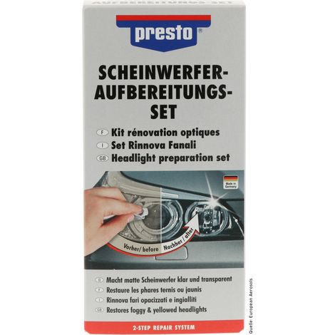 Presto Scheinwerfer Aufbereitungs-Set 365171