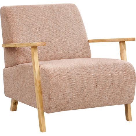 Sessel LESJA Stoff Rosa