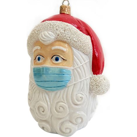 Weihnachtsmann-Anhänger aus Kunstharz für den Weihnachtsbaum, dreidimensionale Hängedekoration