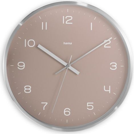 Orologio da Parete Hama Fidschi Rosa 30 cm Alluminio