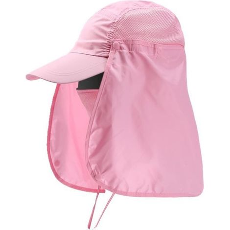 Casquette de Protection Anti-UV UPF 50+ à Rabat Hommes Femmes Chapeaux de Soleil pour l'Extérieur Pêche Randonnée (1/4)