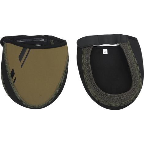 Cubrezapatillas de ciclismo compactas para clima frío, cubrezapatillas de media caña con exterior de neopreno elástico y forro térmico suave para mayor comodidad durante todo el día (talla M).